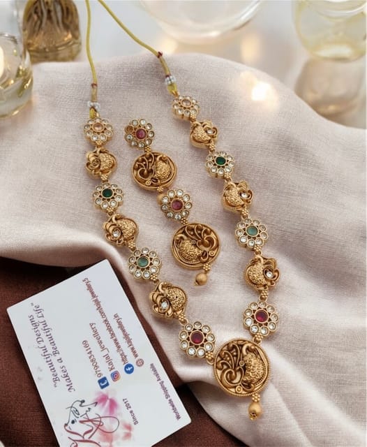 Peacock Navratan set