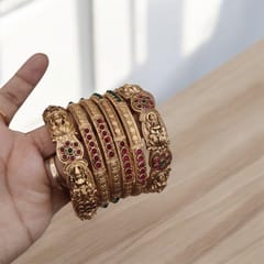 Temple bangles set