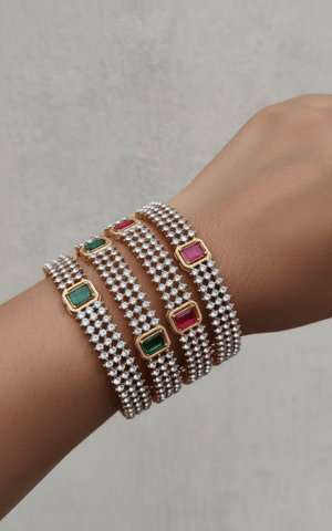 Stone bangles set